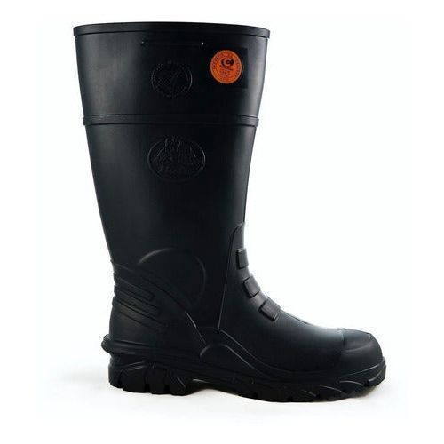 Bota Bata Titanium Pvc Hule Negra Jardinera Industria Lluvia - Garufa Jeans