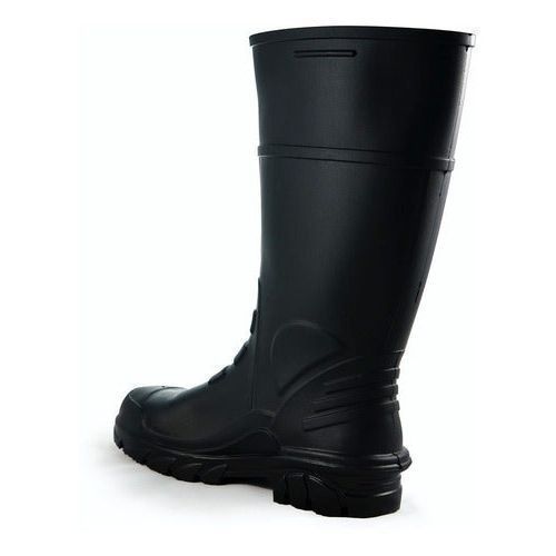 Bota Bata Titanium Pvc Hule Negra Jardinera Industria Lluvia - Garufa Jeans