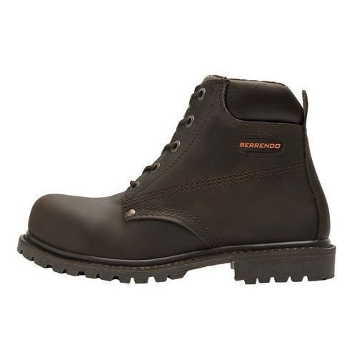 Bota Berrendo 154 Dieléctrica Con Casquillo Poliamida Café - Garufa Jeans