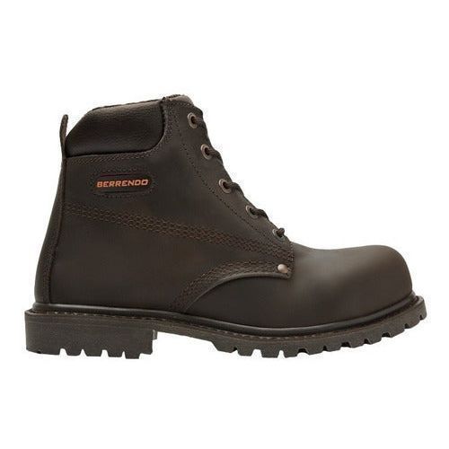 Bota Berrendo 154 Dieléctrica Con Casquillo Poliamida Café - Garufa Jeans