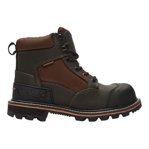 Bota Berrendo 180 Dieléctrica Con Casquillo De Acero Café - Garufa Jeans