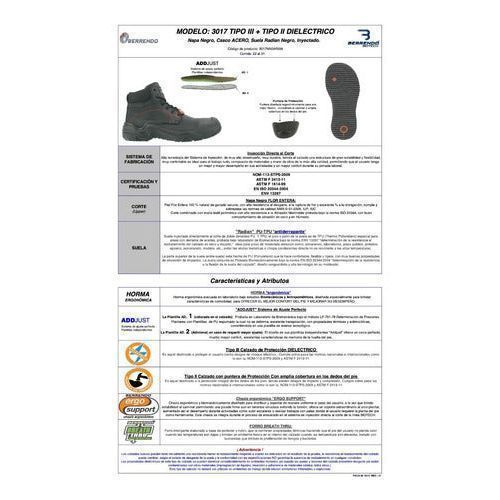 Bota Berrendo 3017 Dieléctrica Con Casquillo Seguridad Nom - Garufa Jeans