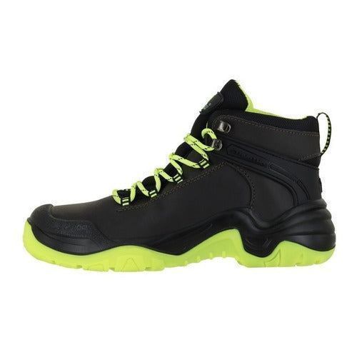 Bota Berrendo 3104 Dieléctrica Casquillo Acero Suela Verde - Garufa Jeans