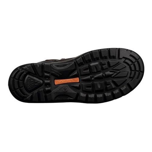 Bota Berrendo 703 Con Casquillo De Acero Café 25 A 31 - Garufa Jeans