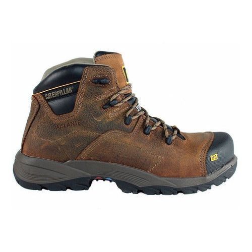 Bota Caterpillar Coolant Dieléctrica Casquillo Acero Café - Garufa Jeans