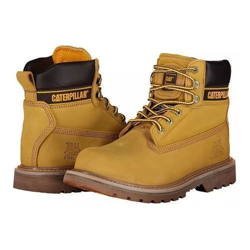 Bota Caterpillar Holton Dieléctrica Con De Casquillo Acero - Garufa Jeans