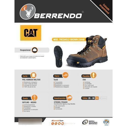Bota Caterpillar Threshold Waterproof Casual Sin Casquillo - Garufa Jeans