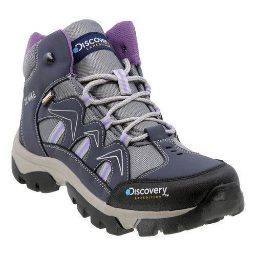 Bota Discovery Blackwood 2505 Hiking Senderismo Mujer - Garufa Jeans