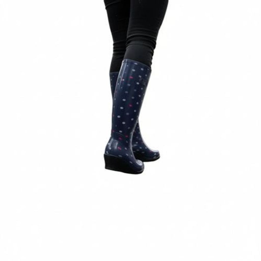 Bota Moda Sandak Mujer Lluvia Impermeable Con Tacon Lulu - Garufa Jeans