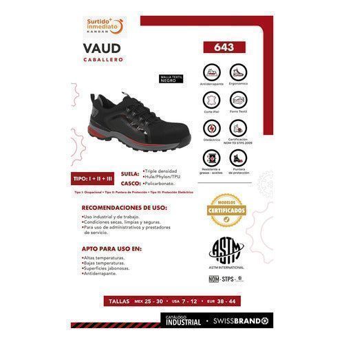 Bota Swiss Brand Vaud 643 Industrial Dieléctrica Casquillo - Garufa Jeans