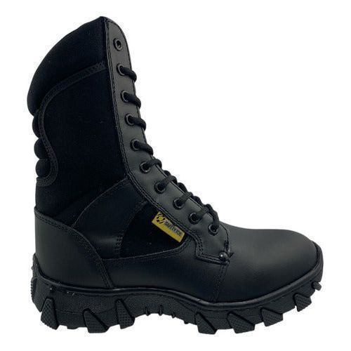 Bota Táctica Triples 600 Negra Seguridad Guardia Vigilancia - Garufa Jeans