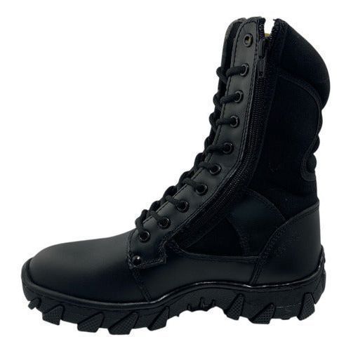 Bota Táctica Triples 600 Negra Seguridad Guardia Vigilancia - Garufa Jeans