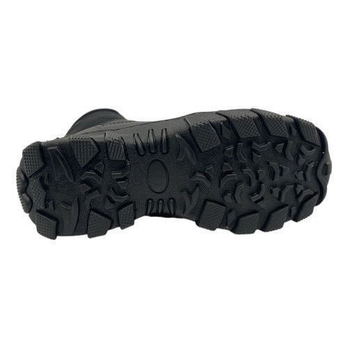 Bota Táctica Triples 600 Negra Seguridad Guardia Vigilancia - Garufa Jeans