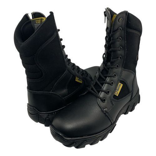 Bota Táctica Triples 600 Negra Seguridad Guardia Vigilancia - Garufa Jeans