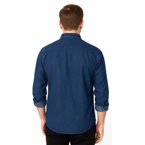Camisa Bibo De Mezclilla Manga Larga Durable Resistente - Garufa Jeans