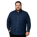 Camisa Bibo De Mezclilla Manga Larga Tallas Extras 58 O 9xl - Garufa Jeans