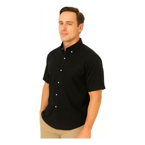 Camisa Bibo Gabardina Manga Corta Casual Durable Resistente - Garufa Jeans