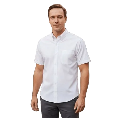 Camisa Bibo Gabardina Manga Corta Casual Durable Resistente - Garufa Jeans