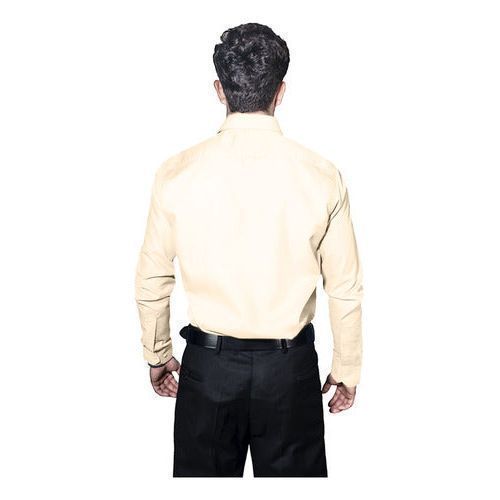 Camisa De Vestir Para Adulto Beige O Hueso 34 A 42 - Garufa Jeans