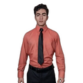 Camisa De Vestir Para Adulto Coral 34 A 42 - Garufa Jeans