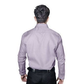 Camisa De Vestir Para Adulto Gris Claro Perla 34 A 42 - Garufa Jeans