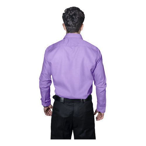 Camisa De Vestir Para Adulto Lila 34 A 42 - Garufa Jeans