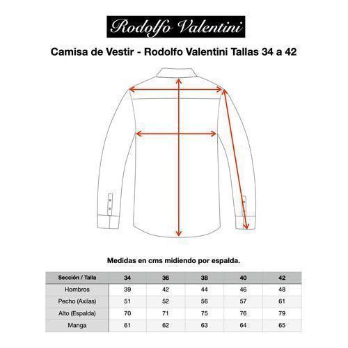 Camisa De Vestir Para Adulto Manga Corta Blanca 34 A 42 - Garufa Jeans