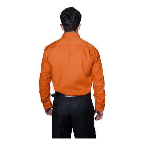 Camisa De Vestir Para Adulto Naranja 34 A 42 - Garufa Jeans
