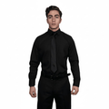 Camisa De Vestir Para Adulto Negra 34, 36, 38, 40 Y 42 - Garufa Jeans