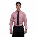 Camisa De Vestir Para Adulto Palo De Rosa 34 A 42 - Garufa Jeans