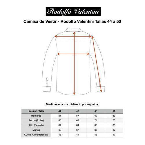 Camisa De Vestir Para Adulto Roja Tallas Extras 44 A 50 - Garufa Jeans