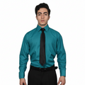 Camisa De Vestir Para Adulto Verde Jade 34 A 42 - Garufa Jeans