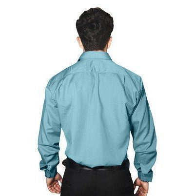 Camisa De Vestir Para Adulto Verde Menta 34 A 42 - Garufa Jeans