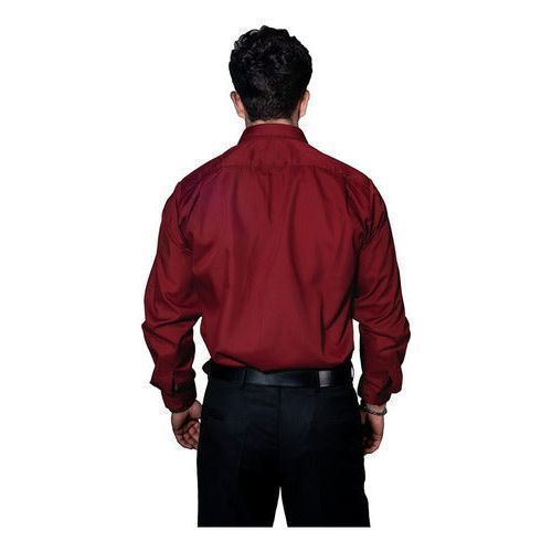 Camisa De Vestir Para Adulto Vino 34 A 42 - Garufa Jeans