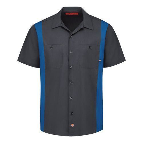 Camisa Dickies 24 Manga Corta Combinada Durable Resistente - Garufa Jeans