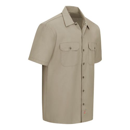 Camisa Dickies 2574 Manga Corta Durable Resistente Uso Rudo - Garufa Jeans