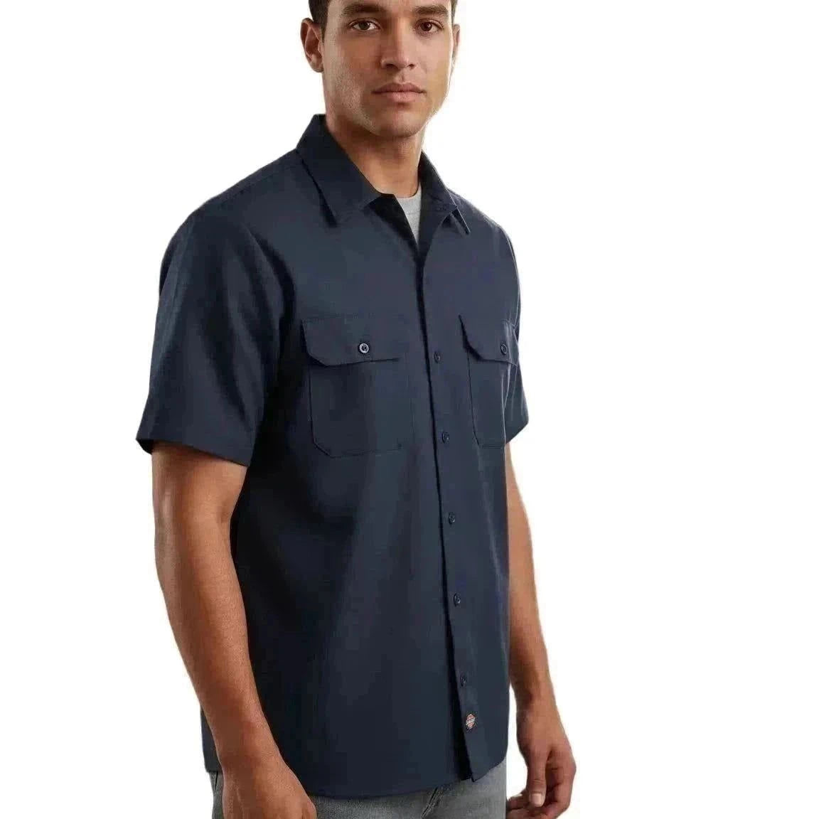 Camisa Dickies 2574 Manga Corta Durable Resistente Uso Rudo - Garufa Jeans