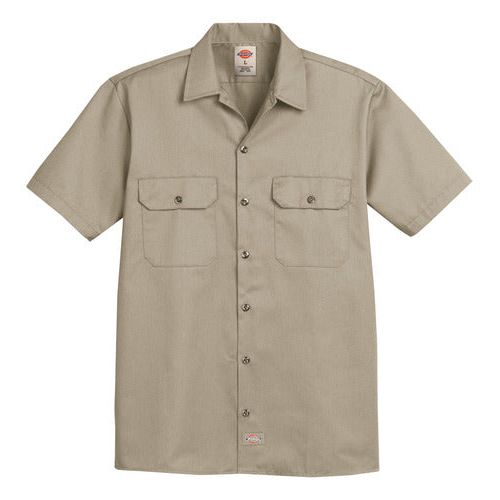 Camisa Dickies 2574 Manga Corta Durable Resistente Uso Rudo - Garufa Jeans