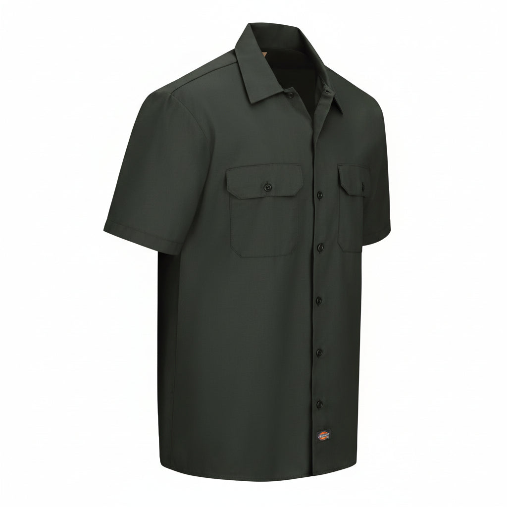 Camisa Dickies 2574 Manga Corta Durable Resistente Uso Rudo - Garufa Jeans