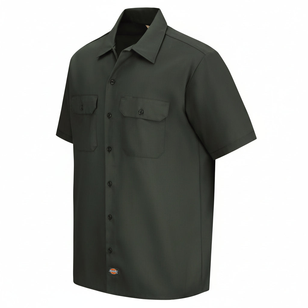 Camisa Dickies 2574 Manga Corta Durable Resistente Uso Rudo - Garufa Jeans
