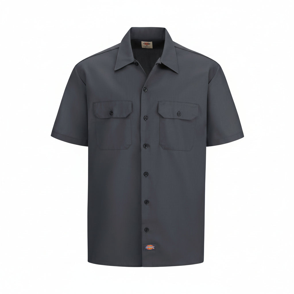 Camisa Dickies 2574 Manga Corta Durable Resistente Uso Rudo - Garufa Jeans