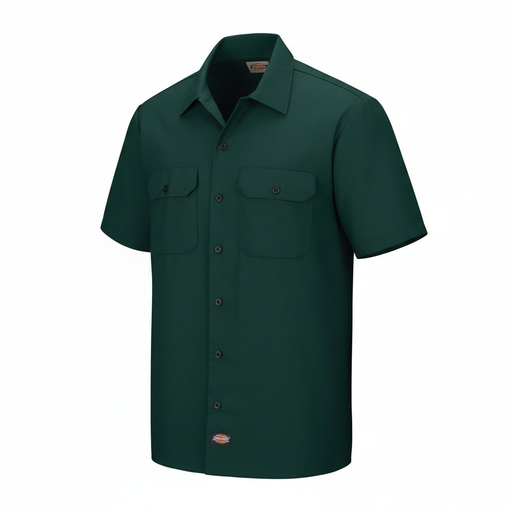 Camisa Dickies 2574 Manga Corta Durable Resistente Uso Rudo - Garufa Jeans