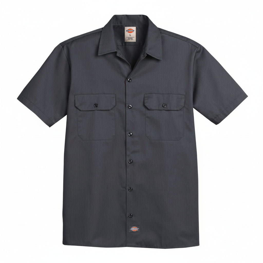 Camisa Dickies 2574 Manga Corta Durable Resistente Uso Rudo - Garufa Jeans
