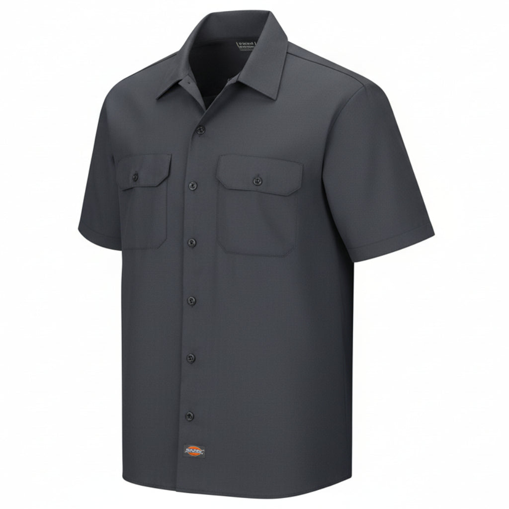Camisa Dickies 2574 Manga Corta Durable Resistente Uso Rudo - Garufa Jeans