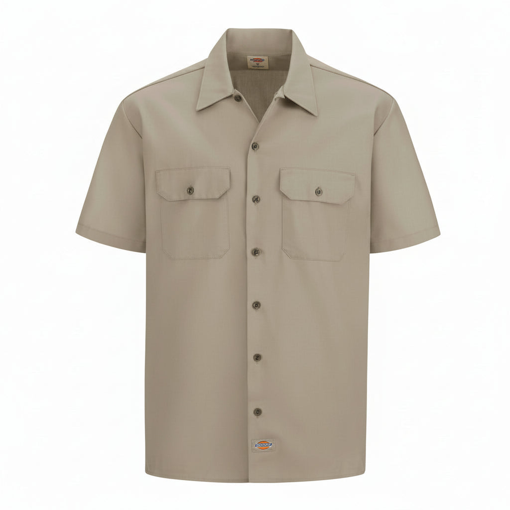 Camisa Dickies 2574 Manga Corta Durable Resistente Uso Rudo - Garufa Jeans