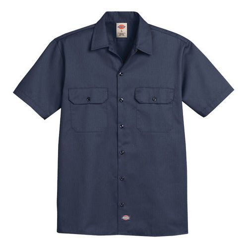 Camisa Dickies 2574 Manga Corta Durable Resistente Uso Rudo - Garufa Jeans