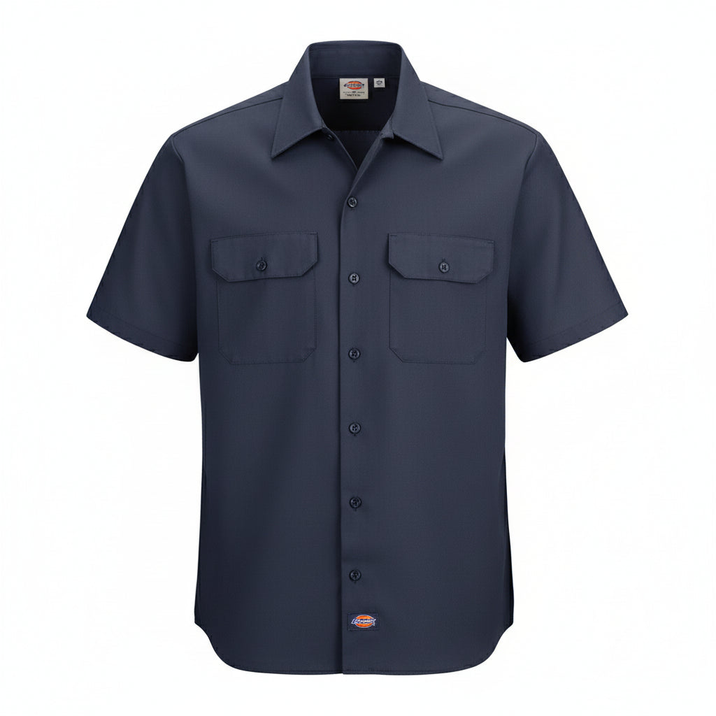 Camisa Dickies 2574 Manga Corta Durable Resistente Uso Rudo - Garufa Jeans
