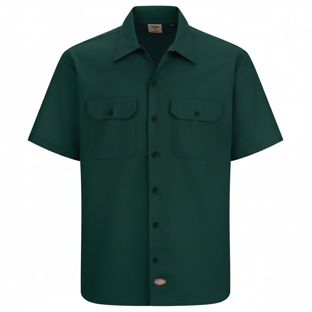 Camisa Dickies 2574 Manga Corta Durable Resistente Uso Rudo - Garufa Jeans