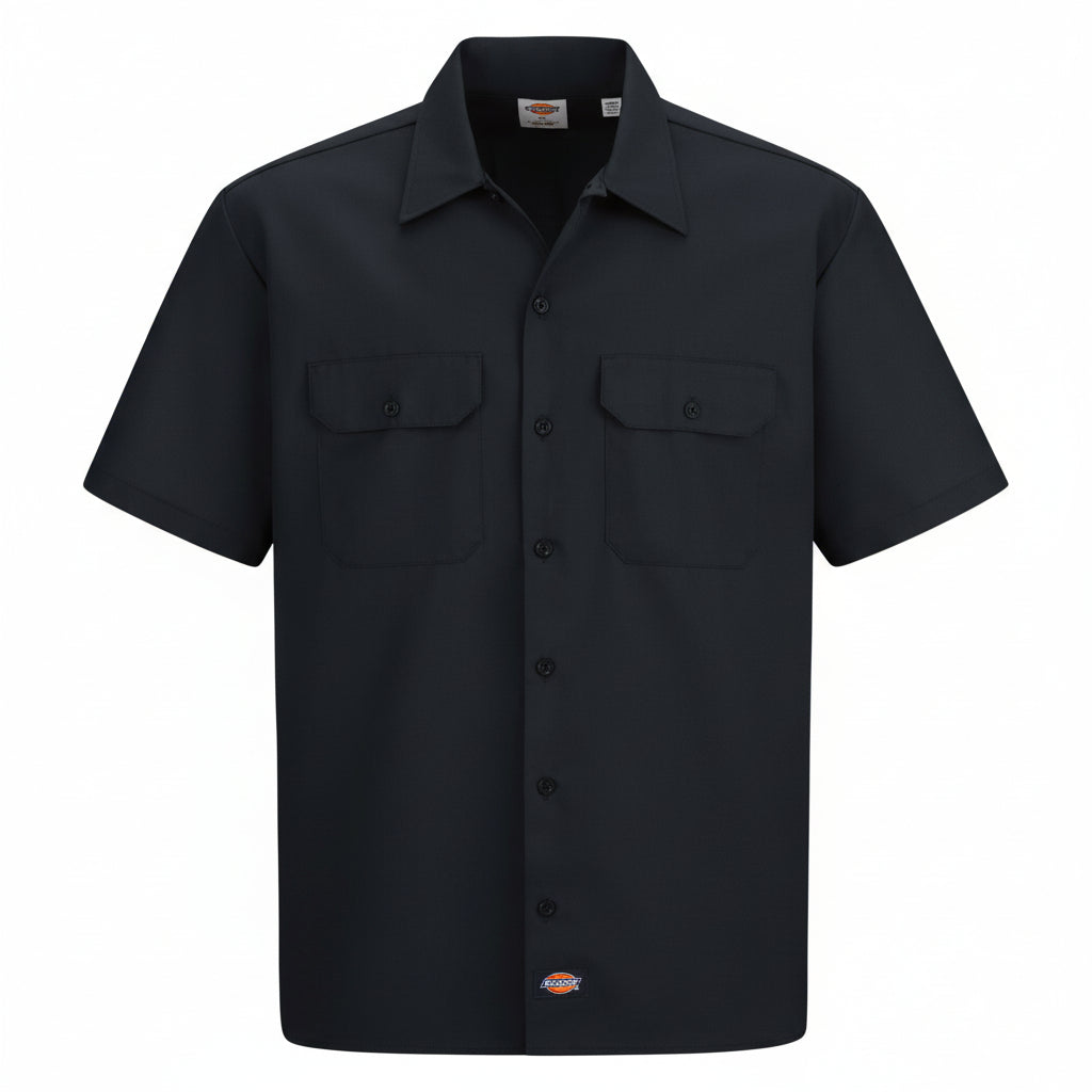 Camisa Dickies 2574 Manga Corta Durable Resistente Uso Rudo - Garufa Jeans