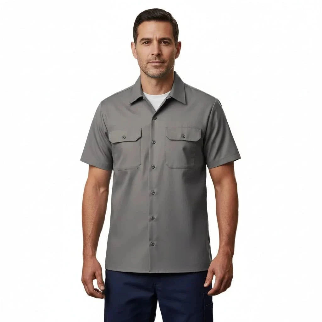 Camisa Dickies 2574 Manga Corta Durable Resistente Uso Rudo - Garufa Jeans